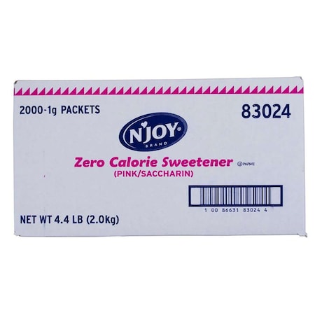 Njoy N'Joy Sugar Substitute Saccharin 1g, PK2000 83024